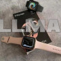 Розумний смарт годинник Smart Watch I7 PRO MAX з тонометром пульсометром оксиметром 44mm рожевий